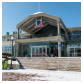 Detail of Light Street Pavilion entrance