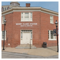 Southeast front of station