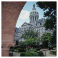 View through arch, 2001