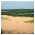 View inland over Lake Leelanau
