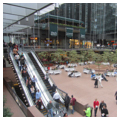 Interior courtyard, The Crystal Court