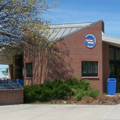 Westbound Rest Area building