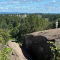 Cemetery Ridge (in background) from Little Round Top