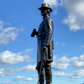 Statue of Gouveneur K. Warren, Little Round Top