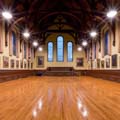 Sayles Hall, interior