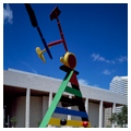 "Personage and Birds," by Joan Miro