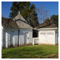 Privy, smokehouse and dairy