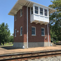 C&O signal tower
