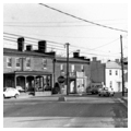 Greek Revival houses at 222, 218, and 214 Main (left to right)