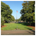 R. A. Long Park, view towards downtown