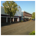Broadway St., looking east in 2014