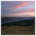 View towards Oregon with Mt. Hood in distance