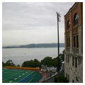 View of stadium with Commencement Bay