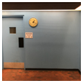 Elevator lobby, blue level