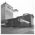 1971 photograph, with First National Bank in foreground