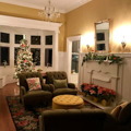 Interior showing one of the bays designed by William F. Marten for "The Beeches" Huntington-Skinner House